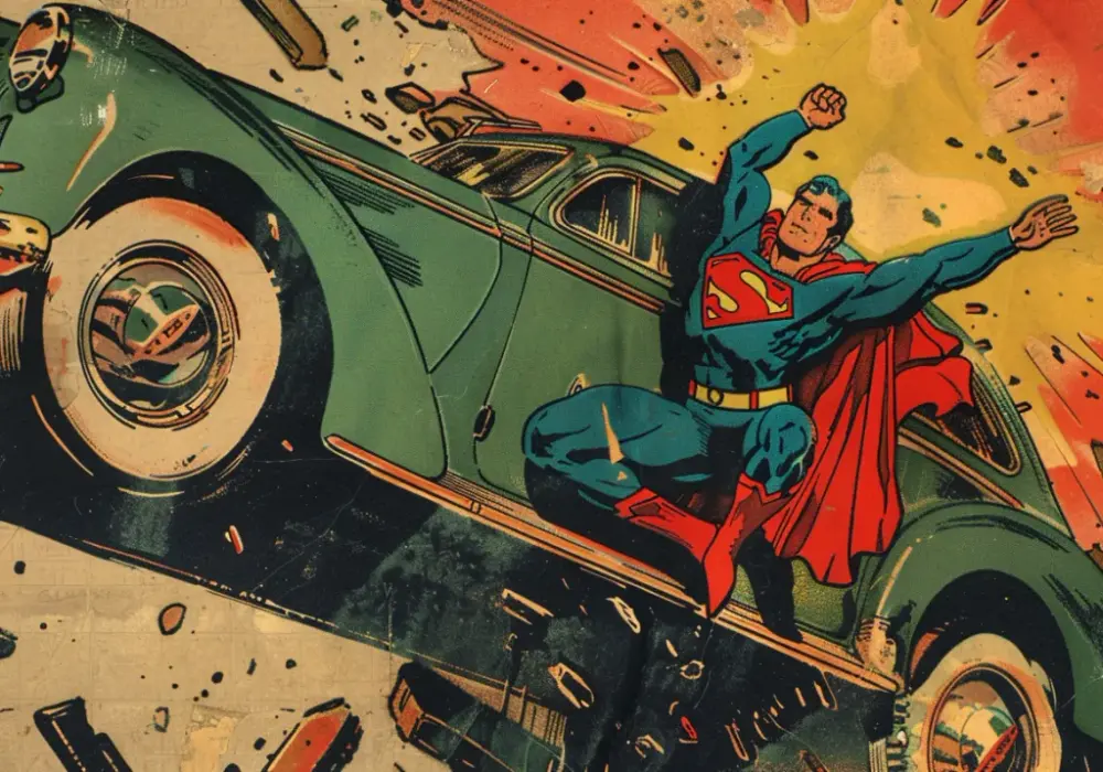 Historia komiksu Action Comics - wpływ na świat superbohaterów.