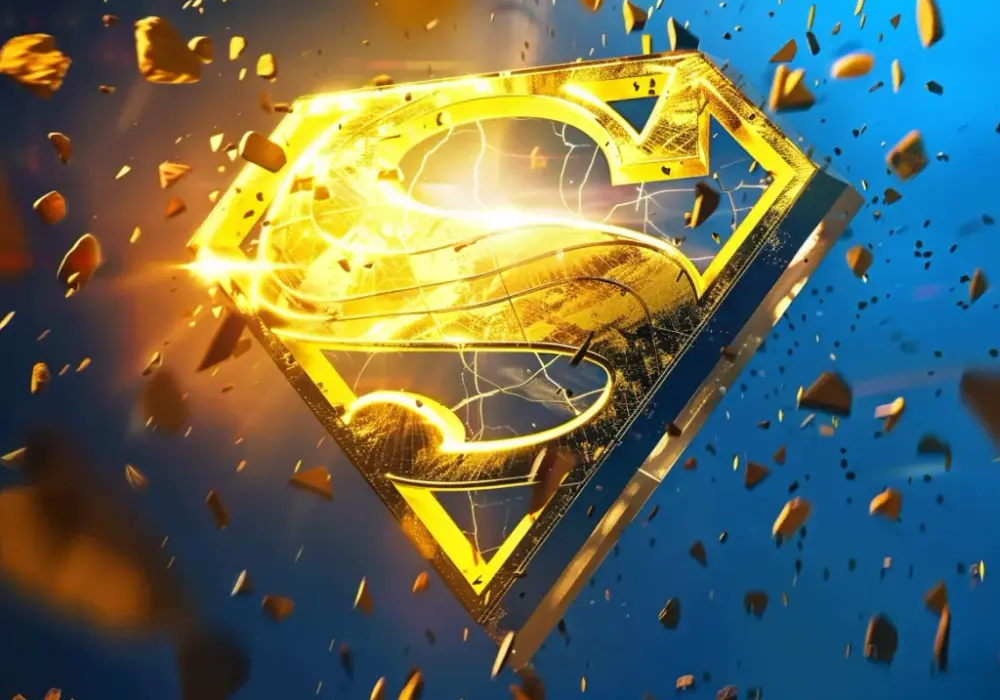 Znak Supermana - symbol nadziei i mocy w historii komiksów.