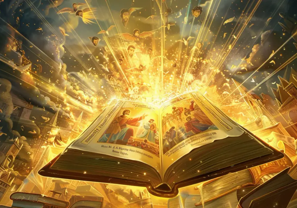 Komiks Biblia - reinterpretacja starożytnych opowieści w formie komiksu.