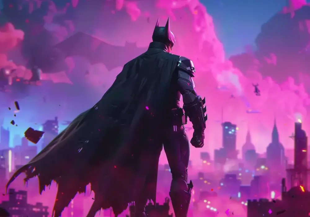 Batman w Fortnite - crossover popularnego superbohatera z grą Fortnite.
