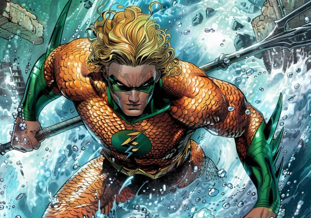 Komiks Aquaman - recenzja przygód superbohatera z morskimi mocami.
