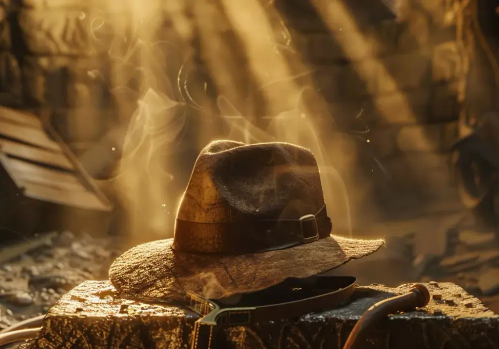 Kapelusz Indiana Jonesa - ikoniczny rekwizyt z historią znaną z filmów.
