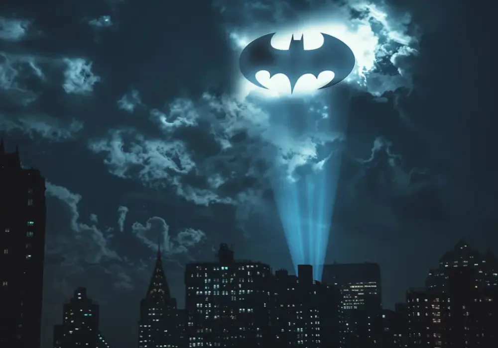 Symbol Batmana na niebie - historia ikonicznego bat-sygnału
