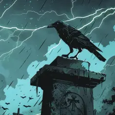 Kruk - mroczne przygody w komiksie o tajemniczych przygodach
