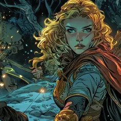 Thorgal: Louve - komiksowa seria o przygodach córki Thorgala
