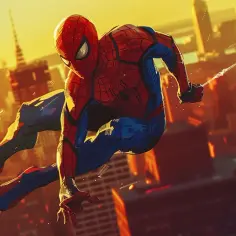 Niebieski Spiderman - unikalna wersja uwielbianego bohatera
