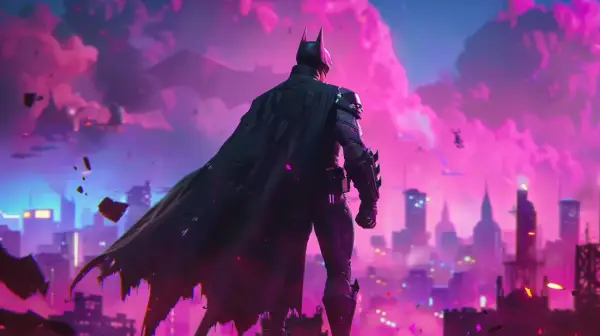 Batman w Fortnite - crossover popularnego superbohatera z grą Fortnite.