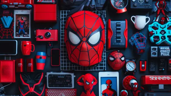 Gadżety z głową Spidermana - dla fanów superbohaterów